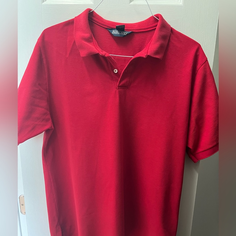 Vintage Lands End USA Made polo shirt